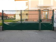 Natírání plotu a vrat 2017